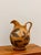Glazed Ceramic Jug with Floral Decoration, Portugal, 1970s For Sale - Image 6 of 7