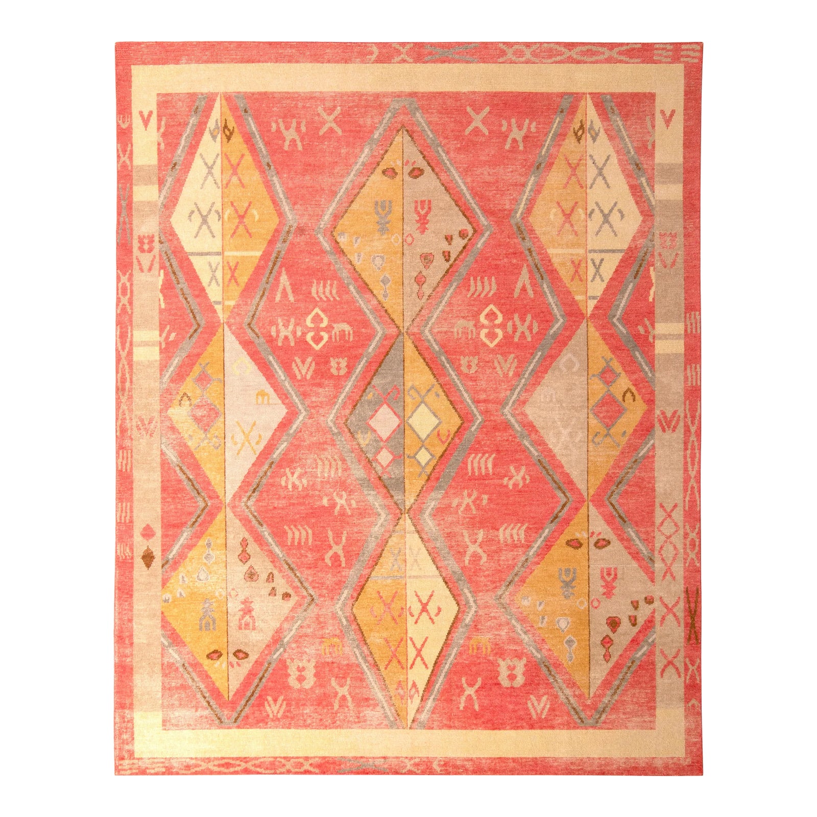 Rug & Kilim’s Oversized Caravan Rug in Red, 12x14 | Chairish