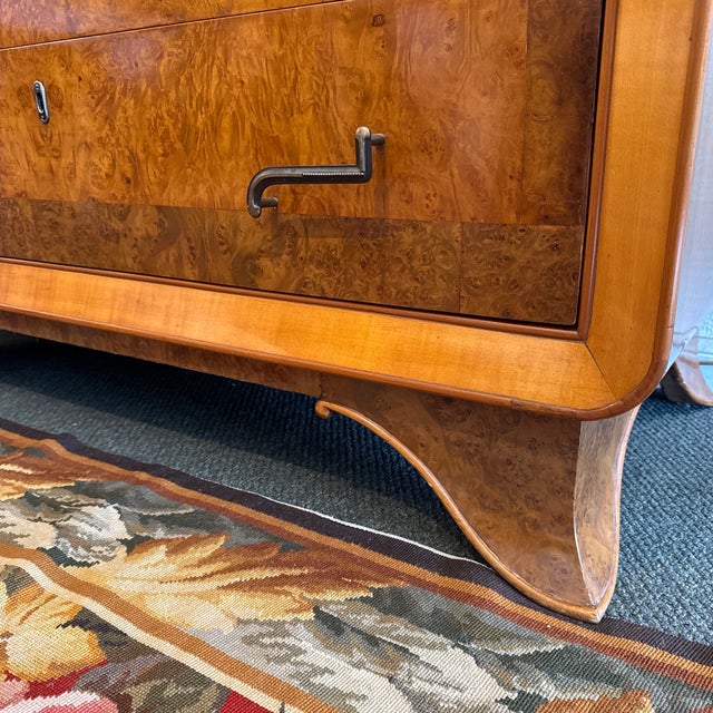 Italian Bullnose Chest of Drawers, Circa 1940s For Sale - Image 11 of 12