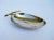 Hammered Silver Plate & Brass Oval-Shaped Accent Bowl For Sale - Image 4 of 13