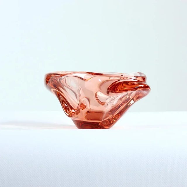 Art Glass Bowl by Josef Hospodka for Sklarny Chribska, 1960s For Sale - Image 9 of 11