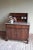 Antique Empire Mahogany Folding Buffet with Marble Top For Sale - Image 6 of 10