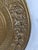 Metal Vintage English Embossed Brass Wall Charger With Horse-Drawn Coach Scene, 23" For Sale - Image 7 of 15