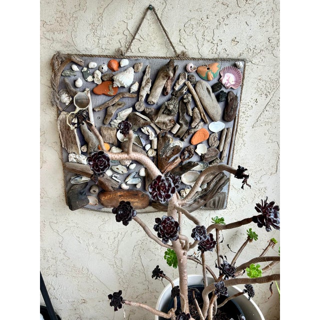 Vintage Outsider Beach Art Assemblage For Sale - Image 4 of 7