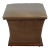 Leather Seat Square Lift Top Stool W. Storage For Sale