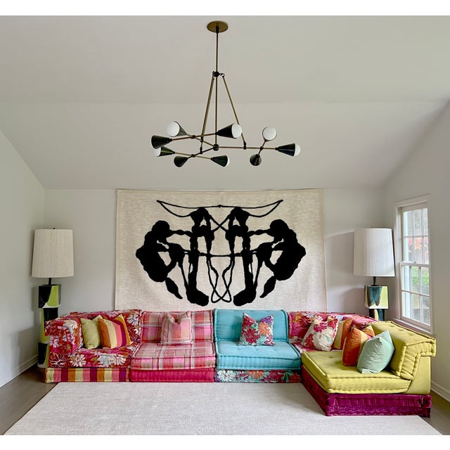 Contemporary Brigitta Varadi Large Scale Contemporary Wall Tapestry, 115” X 70” For Sale - Image 3 of 11