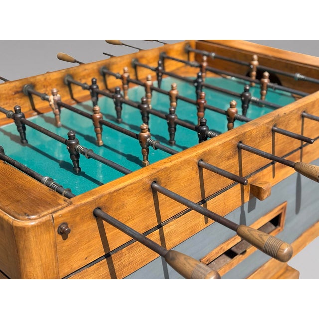 Art Deco French Babyfoot Football Table, 1920 For Sale - Image 3 of 12