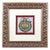 20th Century Indian Kundan-Style Gilt Framed Jewelled Alabaster Plaque For Sale