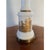 Mid-20th Century Neoclassical Hollywood Regency Tall White and Gold Opaline Table Lamp For Sale - Image 4 of 8