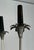 1940s Neoclassical style silver metal chandelier by Maison Charles For Sale - Image 9 of 12