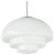 Opaque White Glass Ceiling Lamp, 1930s For Sale