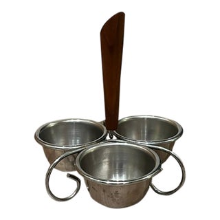 Vintage Vollrath Mid-Century Modern Condiment Caddy For Sale