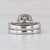 Neil Lane 1.16ctw Diamond Halo Engagement Ring Wedding Band Bridal 14k Gold, Size 4.75 For Sale In Greensboro - Image 6 of 10
