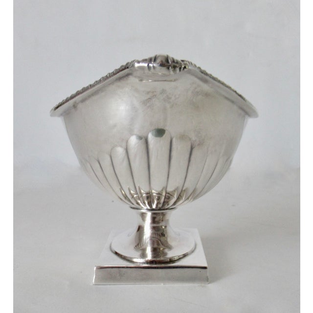 Silver Vintage Barker & Ellis English Silver Plate Gravy Boat For Sale - Image 8 of 18
