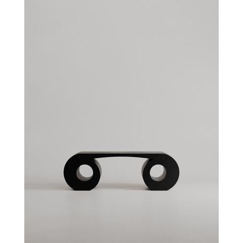 Nero Assoluto Marble Stone Eye Bench By Esther Knopfler Dimensions: L 140 x W 45 x H 45 cm. Material: Nero Assoluto. Each...
