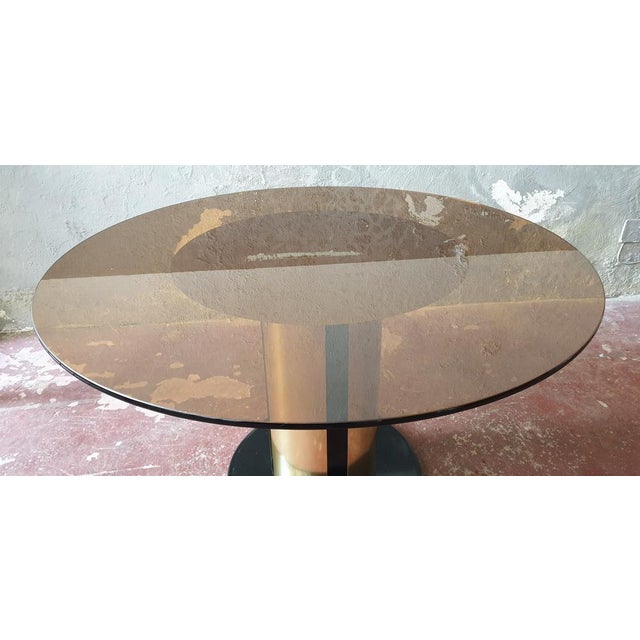 Round Table in the style of Antonia Astori, Italy For Sale - Image 4 of 7