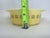 Glass Mid Century Pyrex Town Country Yellow Casserole Dish Cross Stitch Star 4673b For Sale - Image 7 of 15