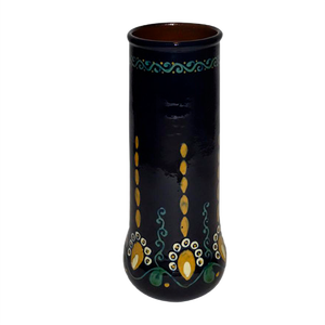 Antique Slipware Vase by Alfred Kusche for Karlsruher Majolika