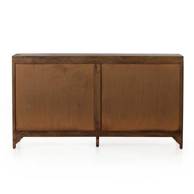Four Hands Sydney 6 Drawer Dresser - Brown Cane For Sale - Image 9 of 12