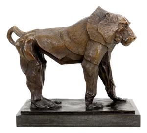 Bronze Sculpture of a Large Monkey in the style of Rembrandt Bugatti