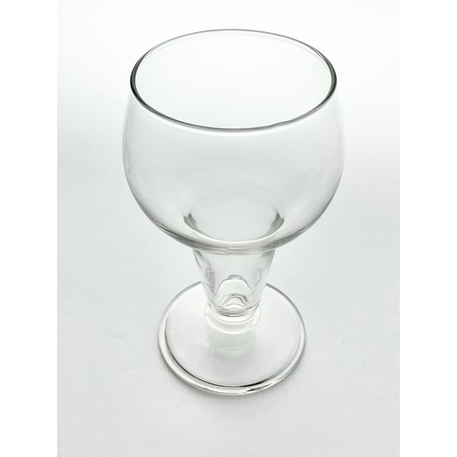 1970s 1970s Vintage Hollow Stem Beer Pilsner Glasses - Set of 6 For Sale - Image 5 of 5