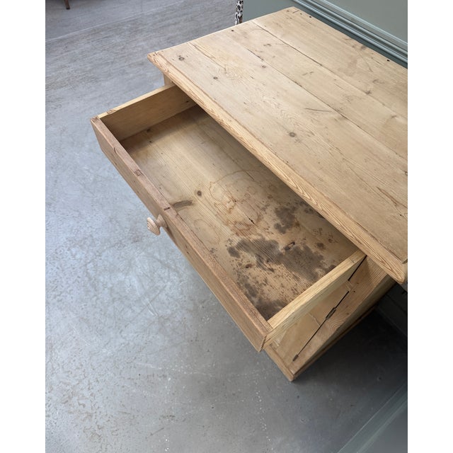 Parisian Pine Sideboard, 1940s For Sale - Image 12 of 16