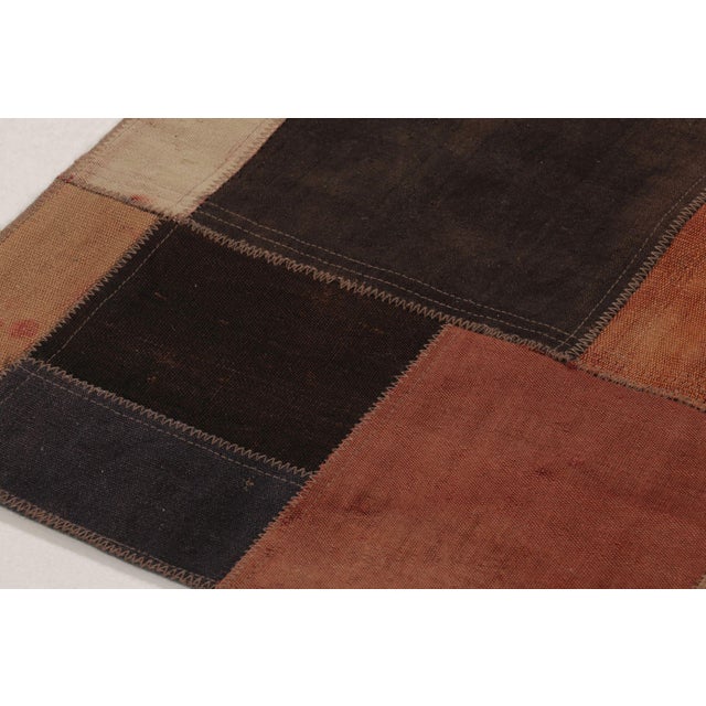 Rug & Kilim Vintage Turkish Kilim Patchwork Runner in Multicolour Design - Rug & Kilim For Sale - Image 4 of 9