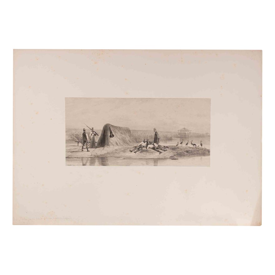Auguste Raffet, Everyday Life of the Army, 1800s, Lithograph | Chairish