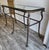 Late 20th Century Late 20th Century Hollywood Regency Patinated Metal Console Table For Sale - Image 5 of 12