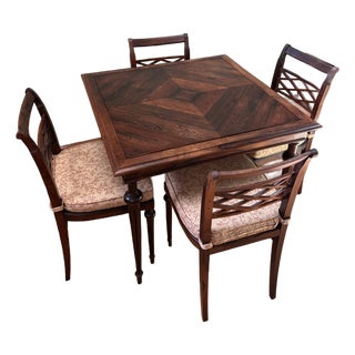 Mid-Century Jacaranda Card Table From Brazil For Sale