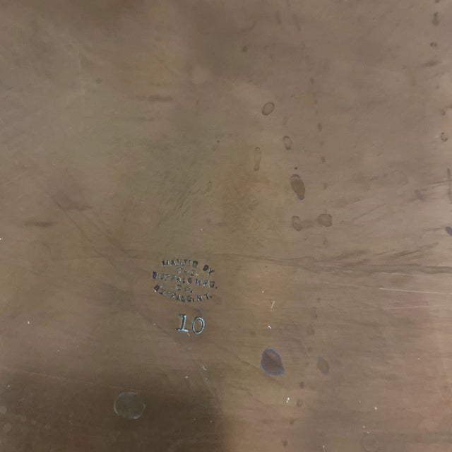 Late 20th Century Copper Warmer With Ceramic Plate For Sale - Image 9 of 13