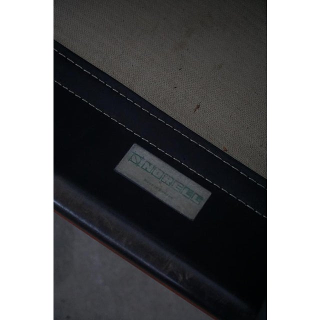 Vintage Ilona Lounge Chair in Stained Beech and Leather by Arne Norell for Aneby Mobler, 1960s For Sale - Image 10 of 18