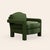 Textile Zucchini Velvet Elio Lounge Chair by Ceraudo For Sale - Image 7 of 7