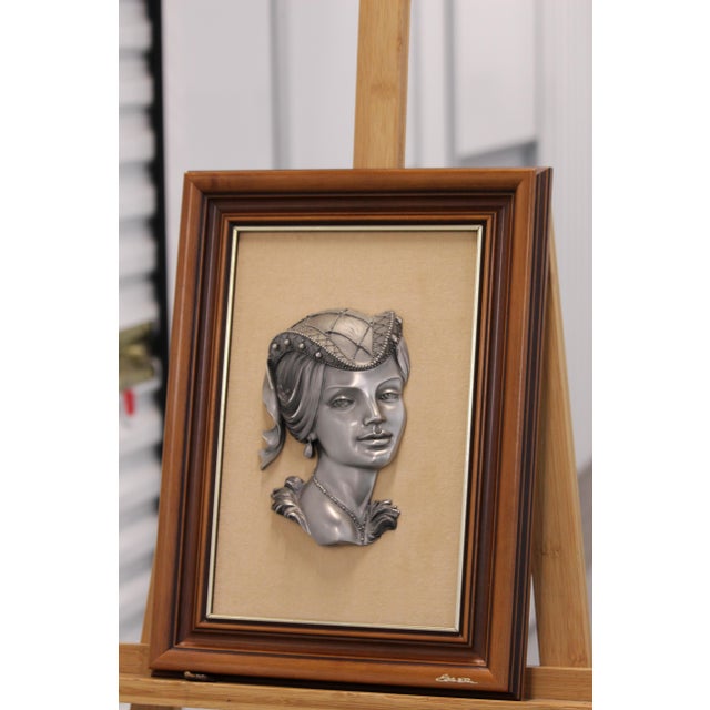 Young girl Elegant Lady portrait Young Woman Hat Romantic wall art Artwork Framed Wall decor Elegant dress Fashion Paris...