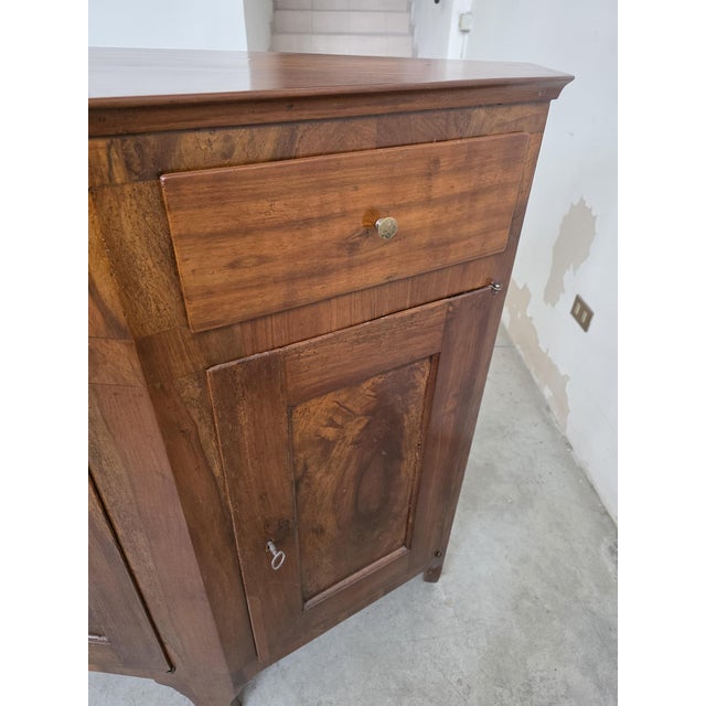 Large Antique Italian Walnut Sideboard, 1820 For Sale - Image 18 of 18