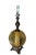 Sturdy decorative base with lighted inner cylinder and top light. Can have just bottom lit or just top lit or both lit....
