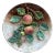 19th Century French Majolica Apples Fives Lille Platter For Sale