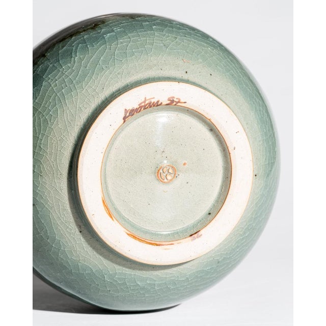 Ceramic Studio Ceramic Vase from Horst Kerstan, Germany, 1987 For Sale - Image 7 of 8
