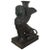 19th Century Grand Tour Egyptian Revival Bronze Winged Sphinx Candlestick For Sale - Image 11 of 11