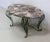 Mid-Century Modern Marble and Wrought Iron Coffee Table, 1950 For Sale - Image 3 of 18