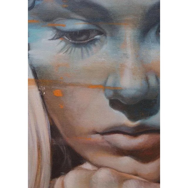 Al Saralis, Momento 3, Emily, Oil Painting, 2024 For Sale - Image 4 of 8