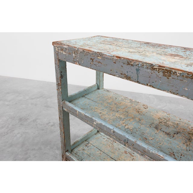 Industrial Console Table, France, 1900s For Sale - Image 13 of 15