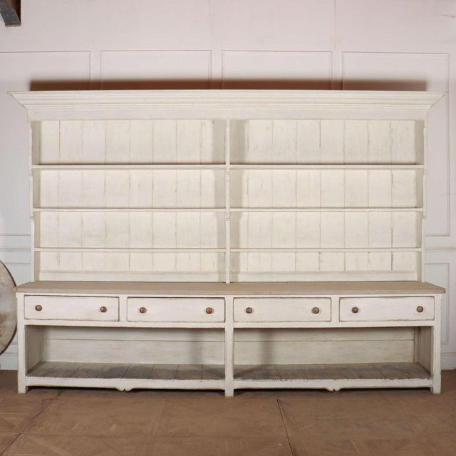 English Painted Country House Dresser For Sale - Image 14 of 14