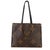 Brown Reverse Monogram Canvas Onthego MM For Sale - Image 8 of 9