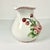 1970s Vintage Boho Chic Coastal English Garden Pomegranate and Raspberry Ceramic Pitcher. For Sale - Image 10 of 13