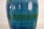 Aqua Ceramic Lamp Bases in the style of Bitossi, Italy, 1970s For Sale - Image 8 of 13