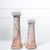 1980s Tony Evans Sculptural Raku Pottery Column Candlesticks - a Pair For Sale - Image 9 of 11