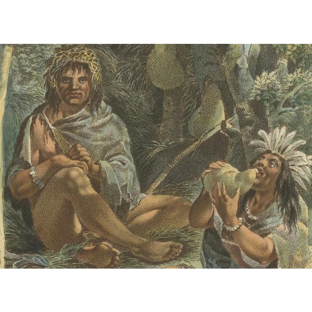Jaques Kuyper, Fuegians of Tierra del Fuego, Hand-Colored Print, 1805 For Sale - Image 5 of 10