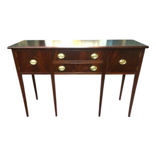 Vintage Mahogany Sideboard Buffet, Huntboard For Sale