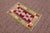 Rustic 1970s Southwestern Style Geometric Design Handmade Oushak Accent Rug For Sale - Image 3 of 9